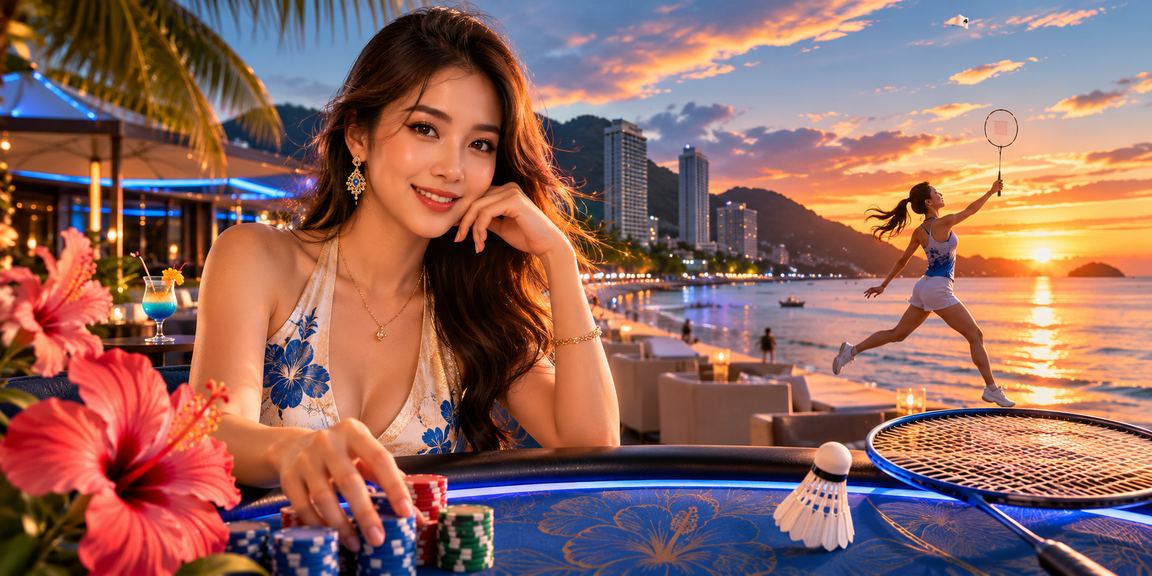 Hiburan kasino malam gaya Malaysia di Pulau Pinang